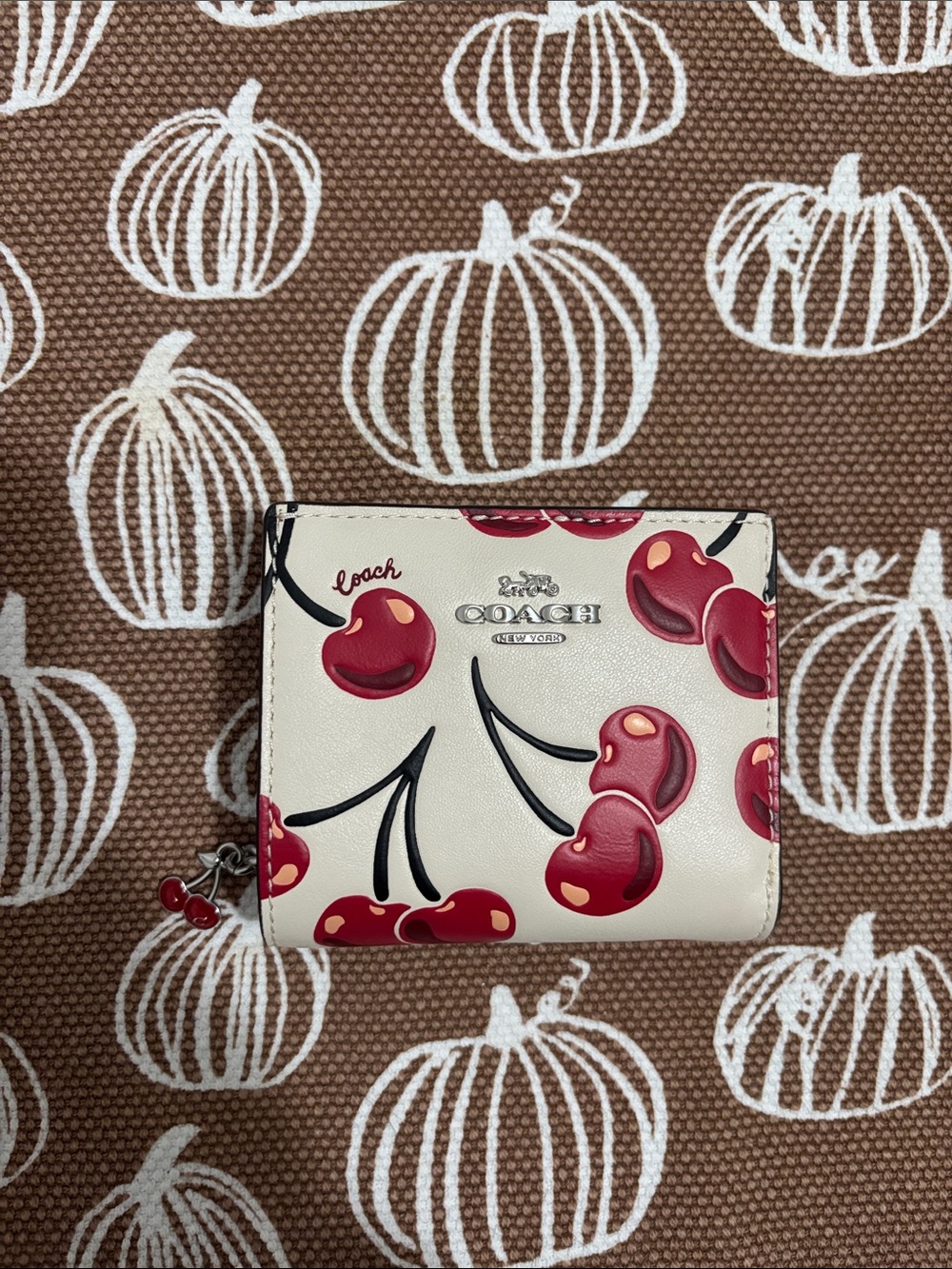 Coach snap wallet